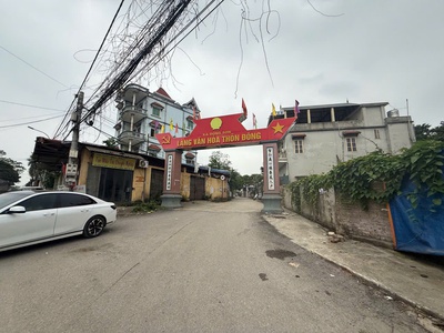 Hàng hot 126 m2 tại đông sơn - chương mỹ ngay gần đường 6 giá nhỉnh 3 tỉ  - lô góc mặt tiền   hậu 3