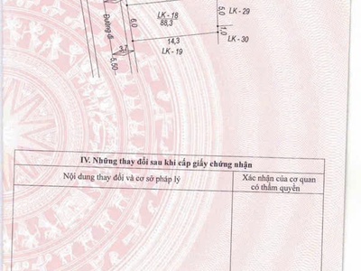 - lô đất đấu giá tại đông sơn- chương mỹ - hà nội. - dt : 88,3m .  - vị trí lô đất làn 2 đường liên 0