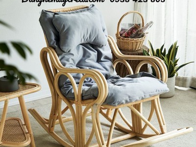 Ghế mây bập bênh 1