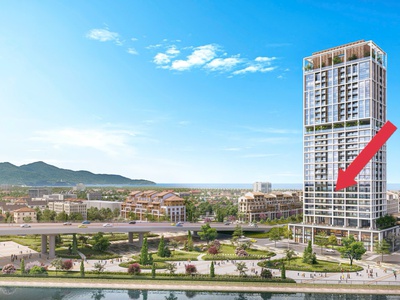 Căn 1PN  toà P2 tầng cao view trực diện sông  Giá 4 tỷ 350  Bàn giao tháng 6.2025 1