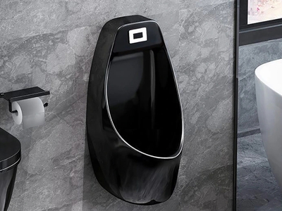 Bồn Tiểu Treo Tường Cảm Ứng Màu Đen MTBT-371 0