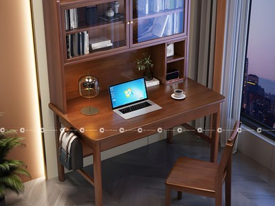 Bàn Học Trẻ Em Gỗ Cao Su Ghép Tự Nhiên Phủ Sơn Đa Năng 1