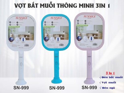 Vợt muỗi 3 IN1 0