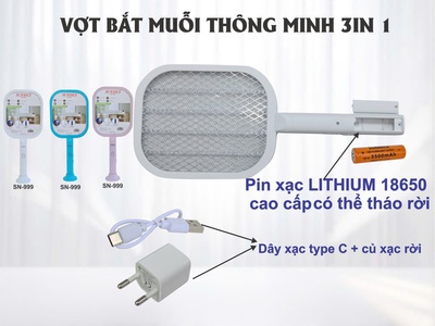 Vợt muỗi 3 IN1 1