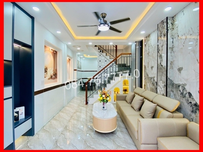 Bán nhà hxh 4 tầng, 4pn, 4wc - quang trung, gò vấp - 5.7 tỷ - 33m2 - nhà mới đẹp - liền kề tiện ích 0