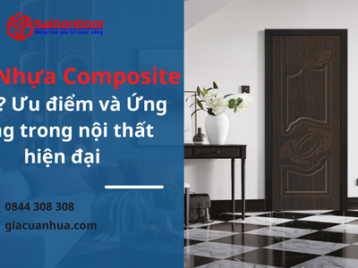 Cửa nhựa Composite là gì  Ưu điểm và Ứng dụng trong Nội thất Hiện đại 0