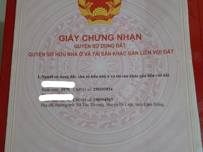 Đất đẹp - giá tốt - vị trí đắc địa tại thôn 2 tân thượng, di linh, lâm đồng 1