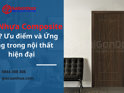 Cửa nhựa Composite là gì  Ưu điểm và Ứng dụng trong Nội thất Hiện đại 3