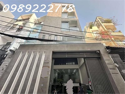 Chdv khu phan xích long -p7 - 7 tầng, có hầm, thang máy - 12 phòng   1 mbkd - 128m2  5.6x23  - hxh 0