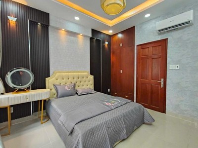Bán nhà gò vấp, hẻm xe hơi quang trung, khu phân lô, 4 x 13, 4 tầng, 4pn, 7.15 tl 3