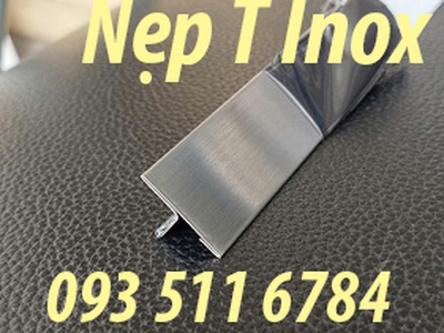 Nẹp T nhôm nẹp cầu thang chống trơn trượt nẹp V Inox màu 1