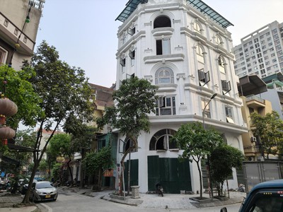 Căn góc - khu phân lô tái định cư - mặt đường tam trinh. nhà view công viên mini, hồ điều hòa. giá 0