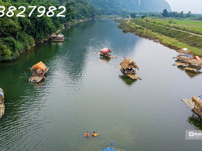 Không khí trong lành gần khu du lịch - chính chủ có lô đất đẹp view sông tại nam thượng- kim bôi- 3