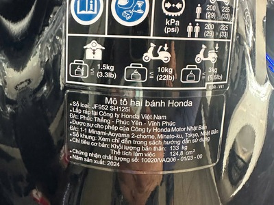 Cần bán SH 125 CBS cuối 2024 dán kín nilon siêu mới 7