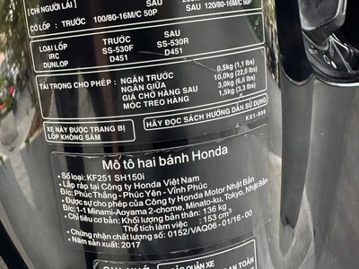 Cần bán SH 150 ABS 2017 màu đen cực chất lượng 7