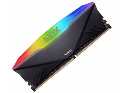 RAM desktop Apacer DDR4 16G 3200 OC Nox RGB Aura  2  1 x 16GB  DDR4 3200MHz 1