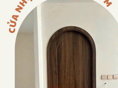 Cửa Nhựa Composite VÒM điểm nhấn hoàn hảo cho không gian sống 2