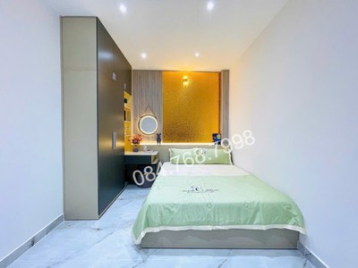 Bán nhà 4 tầng, 5.7x8, 4 phòng ngủ, gò vấp - giá hời 6.5 tỷ - vị trí vàng lê văn thọ 3