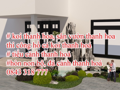 Koi xứ thanh, bể cá koii đẹp Thanh hoá, thiết kế cafe koi thanh hoá. 5