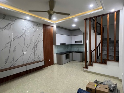 Bán nhà đẹp ở ngay gần ô tô, gần hồ mậu lương hà đông, 5 tầng   5 tỷ 98 1