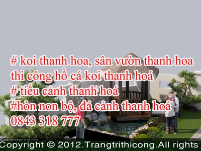 Koi xứ thanh, bể cá koii đẹp Thanh hoá, thiết kế cafe koi thanh hoá. 9