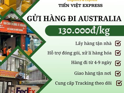 Gửi hàng đi Úc - Tiến Việt Express 0