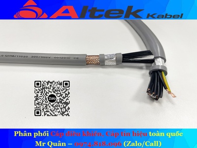Cáp điều khiển 20x0.75 Altek Kabel 1