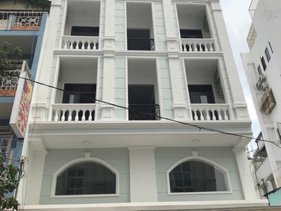 BÁN nhà 8x20m trệt 4 lầu st hẻm 10m đường Trần trọng cung Quận 7 1