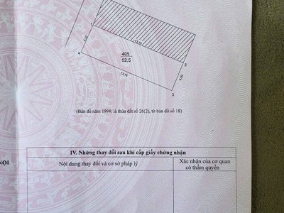 Siêu phẩm ngọc hồi , gần quốc lộ 1a, gần trục chính liên xã- đường thông ô tô tránh chỉ có duy nhất 0