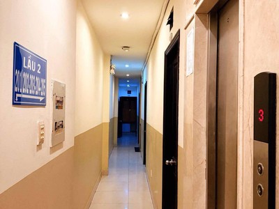 Khách sạn mặt tiền p14 - 5 tầng thang máy -  115m2  4.1 28  - 22 phòng đang cho thuê khoán 150tr/th. 4