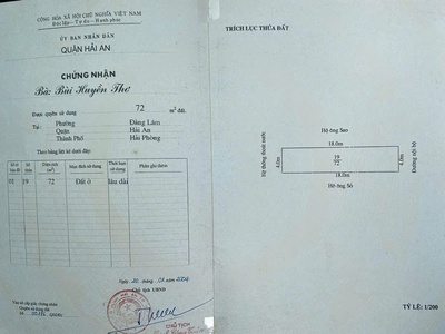Nhà phân lô 333 văn cao tuyến 2, dt 72m 2.5 tầng, đường cực rộng 15m, giá 7.2 tỉ 4