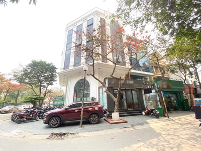 Tòa văn phòng siêu vip bán đảo linh đàm    lô góc 3 mặt tiền, kinh doanh đỉnh - giá 72 tỷ 1