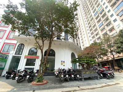 Tòa văn phòng siêu vip bán đảo linh đàm    lô góc 3 mặt tiền, kinh doanh đỉnh - giá 72 tỷ 0