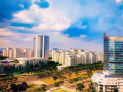 Căn hộ 3PN giá tốt nhất giỏ hàng CĐT, 95m2, sở hữu 3 view thoáng view sông   view PMH  view LM81 5