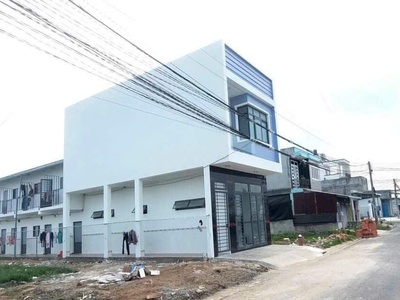 Nhà mặt tiền   5 phòng trọ mặt tiền khu dân cư Tân Đức, Đức Hòa giá 3 tỷ 1