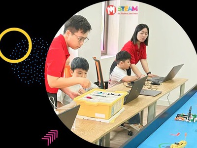 Khơi Gợi Tư Duy Sáng Tạo Cùng Robotics Tại Mykingdom STEAM 1