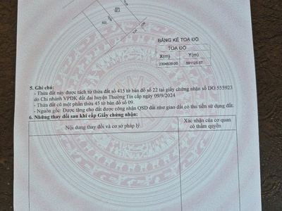  chính chủ: bán đất hướng xá - quất động 1