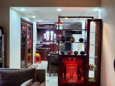 Bán biệt thự 4 tầng 200m2  10x20m  - đường 8m - làng việt kiều phong phú - nhỉnh 12 tỷ, nội thất gỗ 4