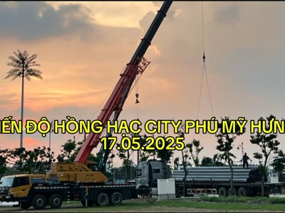 Tiến độ xây dựng dự án kđt hồng hạc phú mỹ hưng bắc ninh 4