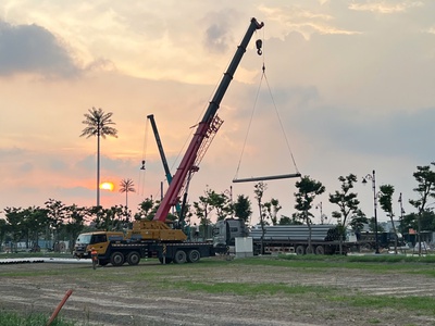 Tiến độ xây dựng dự án kđt hồng hạc phú mỹ hưng bắc ninh 0
