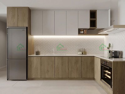 Tủ Bếp Chung Cư Hiện Đại: 30  Mẫu Thiết Kế Đẹp, Tiện Nghi, Giá Tốt 4