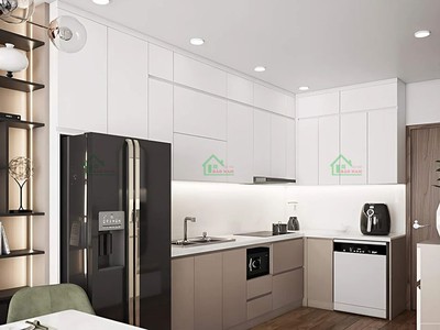 Tủ Bếp Chung Cư Hiện Đại: 30  Mẫu Thiết Kế Đẹp, Tiện Nghi, Giá Tốt 9