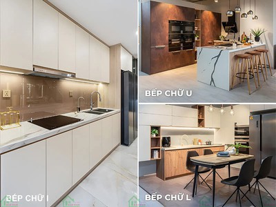 Tủ Bếp Chung Cư Hiện Đại: 30  Mẫu Thiết Kế Đẹp, Tiện Nghi, Giá Tốt 5