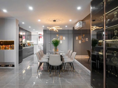 Căn vip 161m2  4pn3wc  chỉ 1 căn/tầng, nhà mới full nội thất cao cấp, sổ hồng sẵn 3