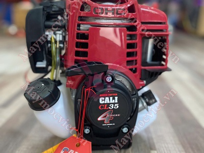Máy cắt cỏ vai chạy xăng 4 thì Cali CL35 đỏ giá rẻ 3