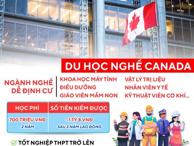 Du Học Nghề Canada   Con Đường Ngắn Nhất Đến Canada Làm Việc   Định Cư 0