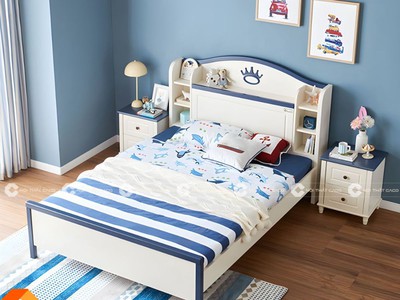 Giường Ngủ Trẻ Em Thiết Kế Tinh Tế, Hiện Đại. 2