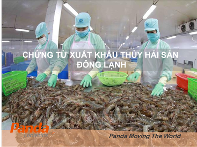 Chứng từ xuất khẩu Thủy Hải Sản đông lạnh 0