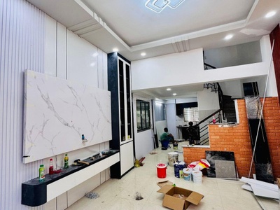Nhà đẹp chợ cầu đồng, lên gò vấp 10p, hẻm xe hơi thoáng đẹp, chỉ 4.38ty 1