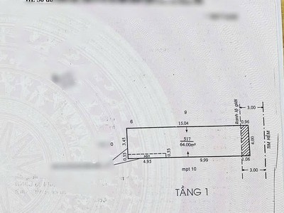 66m2, bán đất tặng dãy trọ, hẻm ô tô 5m, nguyễn sỹ sách, p15 tân bình, 6.xx tỷ 0